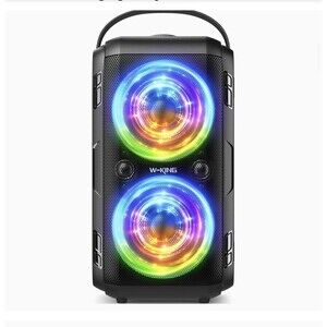 W-KING T-92 Party Loud Portable Bluetooth Speaker Wireless Boom Box Subwoofer